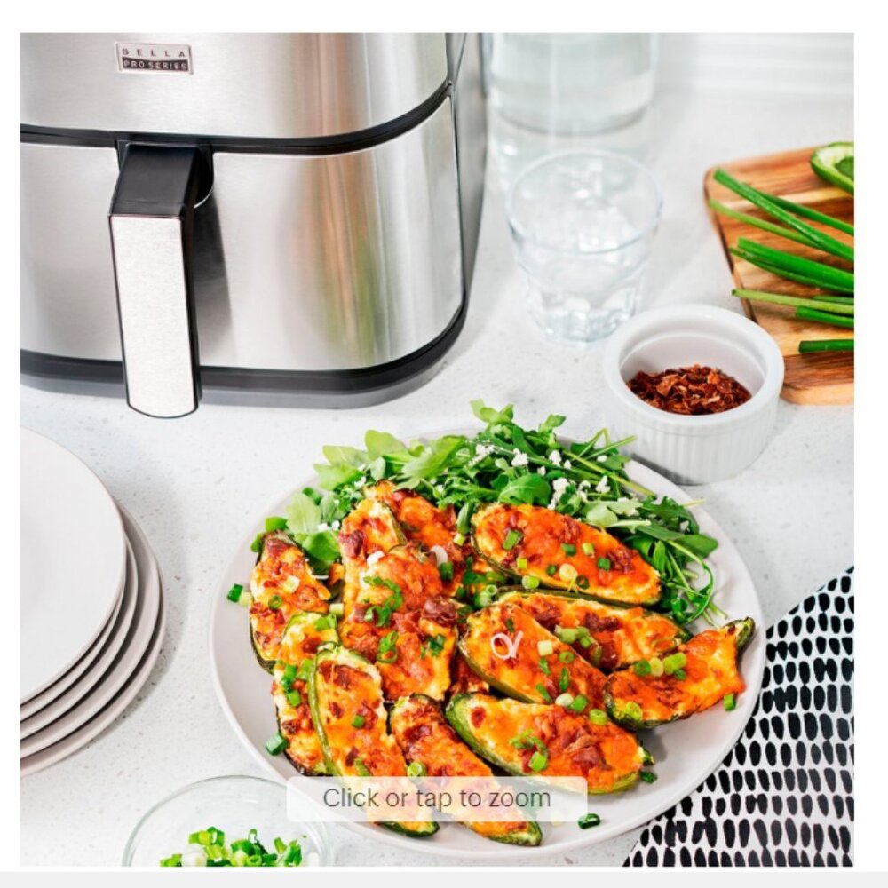 Bella Pro Series - 6-qt. Digital Air Fryer with Stainless Finish - Stainless Ste - Picture 10 of 10